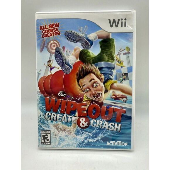 wipeout: Create & Crash (Nintendo Wii U, 2013) Tested Works - Picture 1 of 3